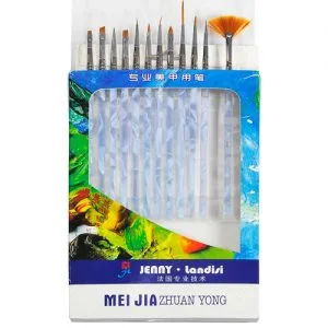 bộ cọ nail (12 cây)