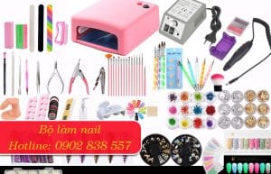 bộ làm nail
