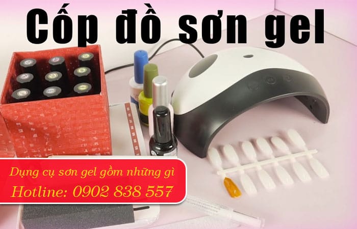 dụng cụ sơn gel gồm những gì