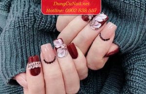 nail đắp bột