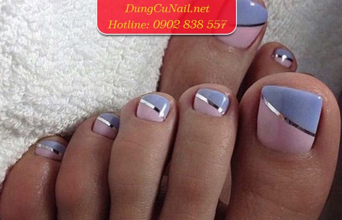 mẫu sơn gel chân